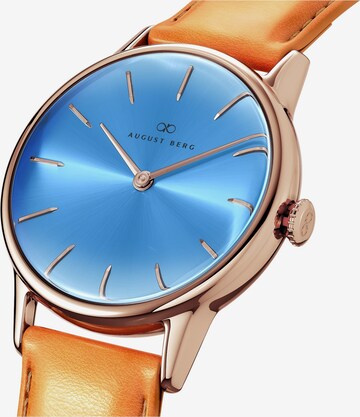 August Berg Analog Watch 'Serenity' in Blue