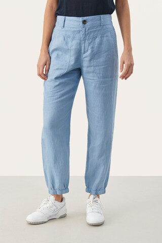 Part Two Tapered Hose 'Shenas' in Blau