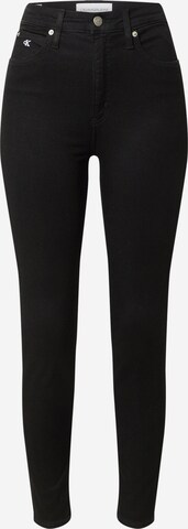 Calvin Klein Jeans Kavbojke | črna barva: sprednja stran