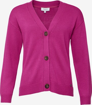 VICCI Germany Knit Cardigan in Purple: front
