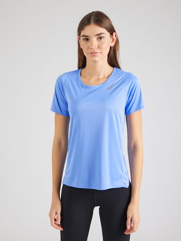 NIKE Functioneel shirt 'Race' in Lila: voorkant