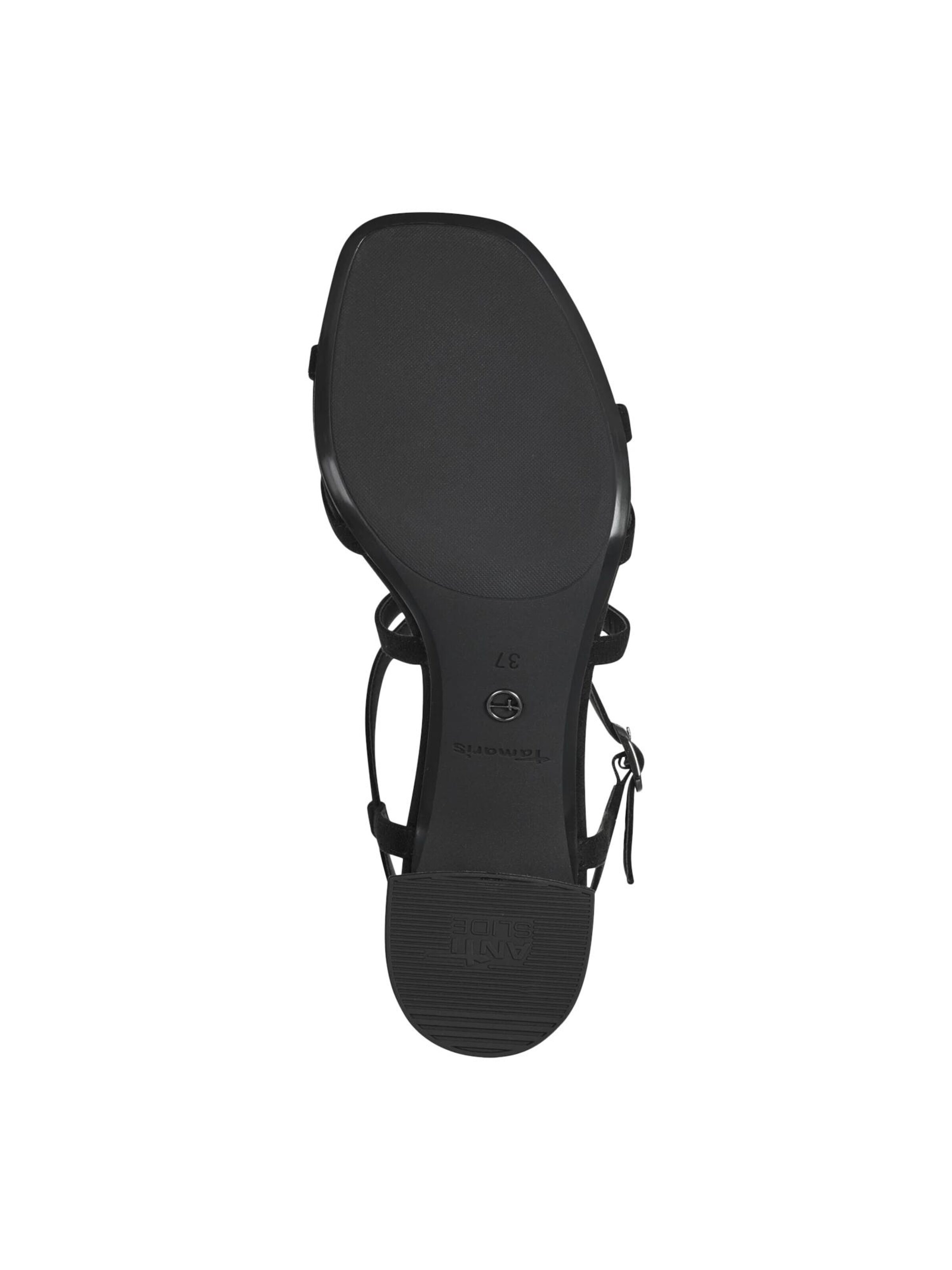 Sandales Tamaris en noir