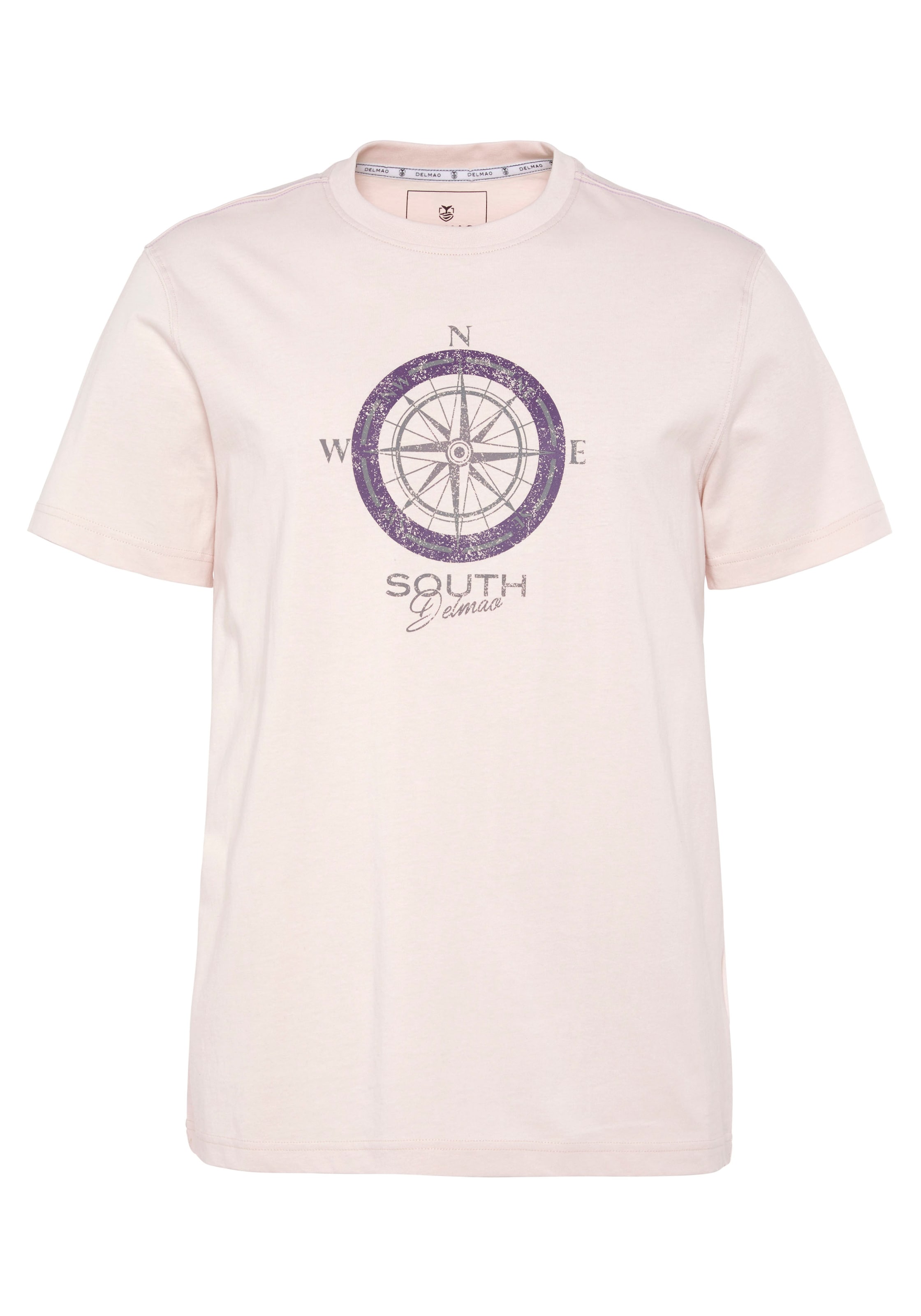 DELMAO Shirt in Beige: front