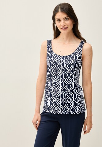 CECIL Top in Blau: Vorderseite