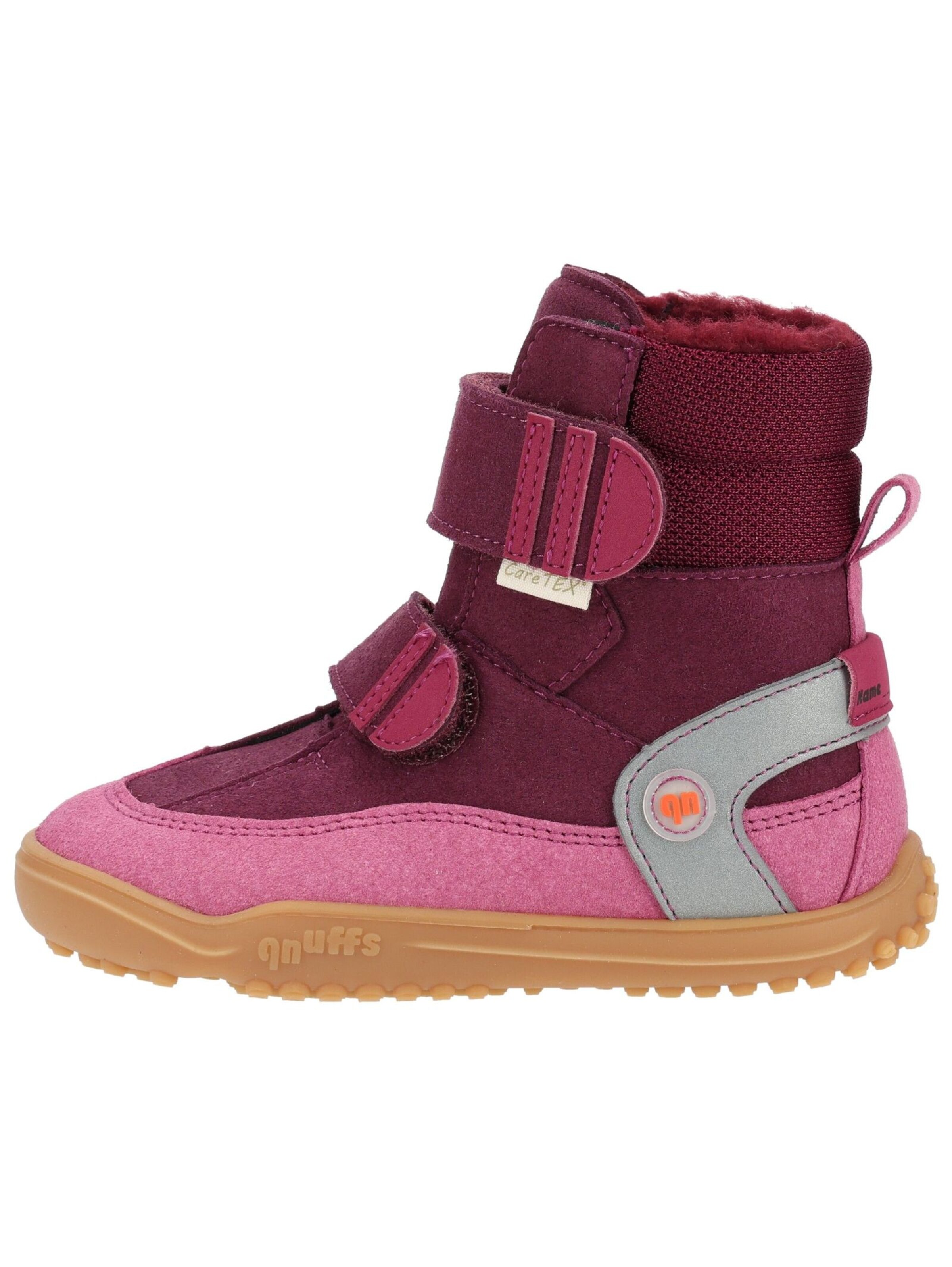 Bottes Qnuffs en rose : sur le côté