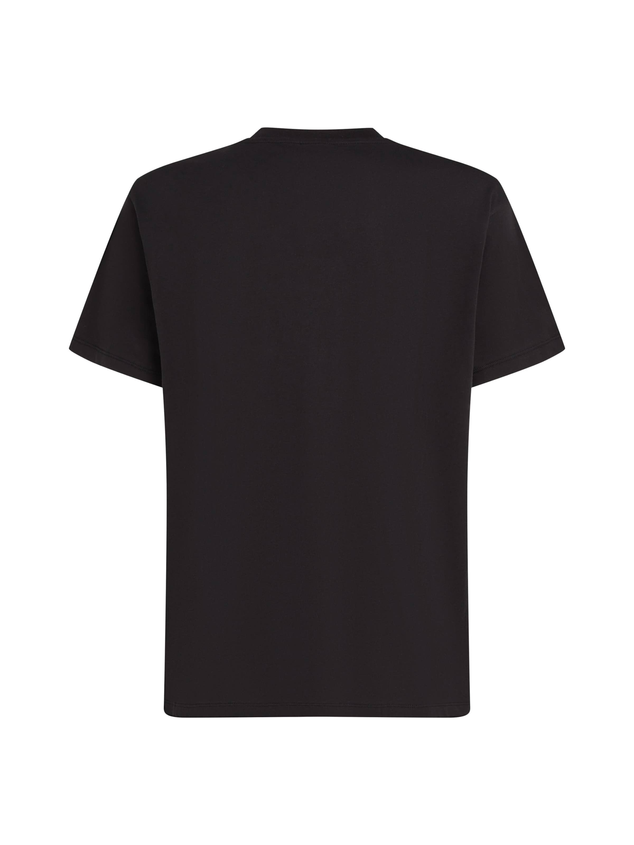 O'NEILL Majica 'Flower' | črna barva