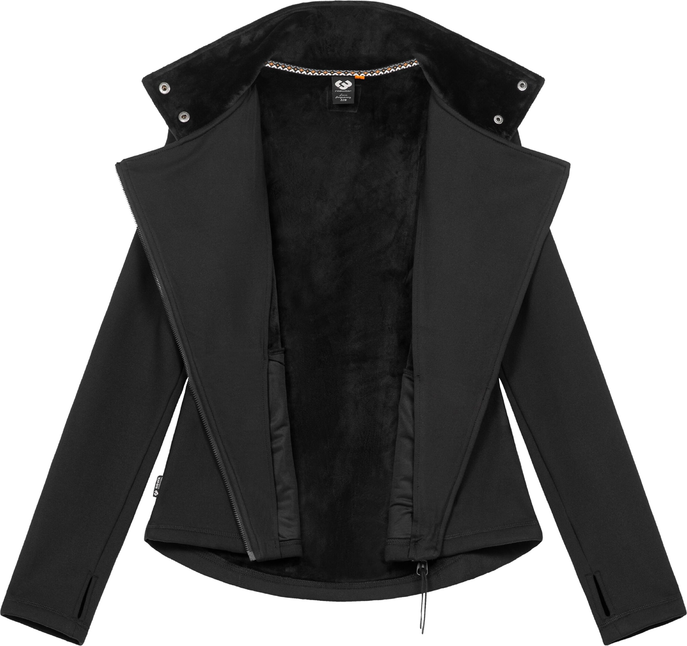 Ragwear Sweatjacka 'Saskie' i svart