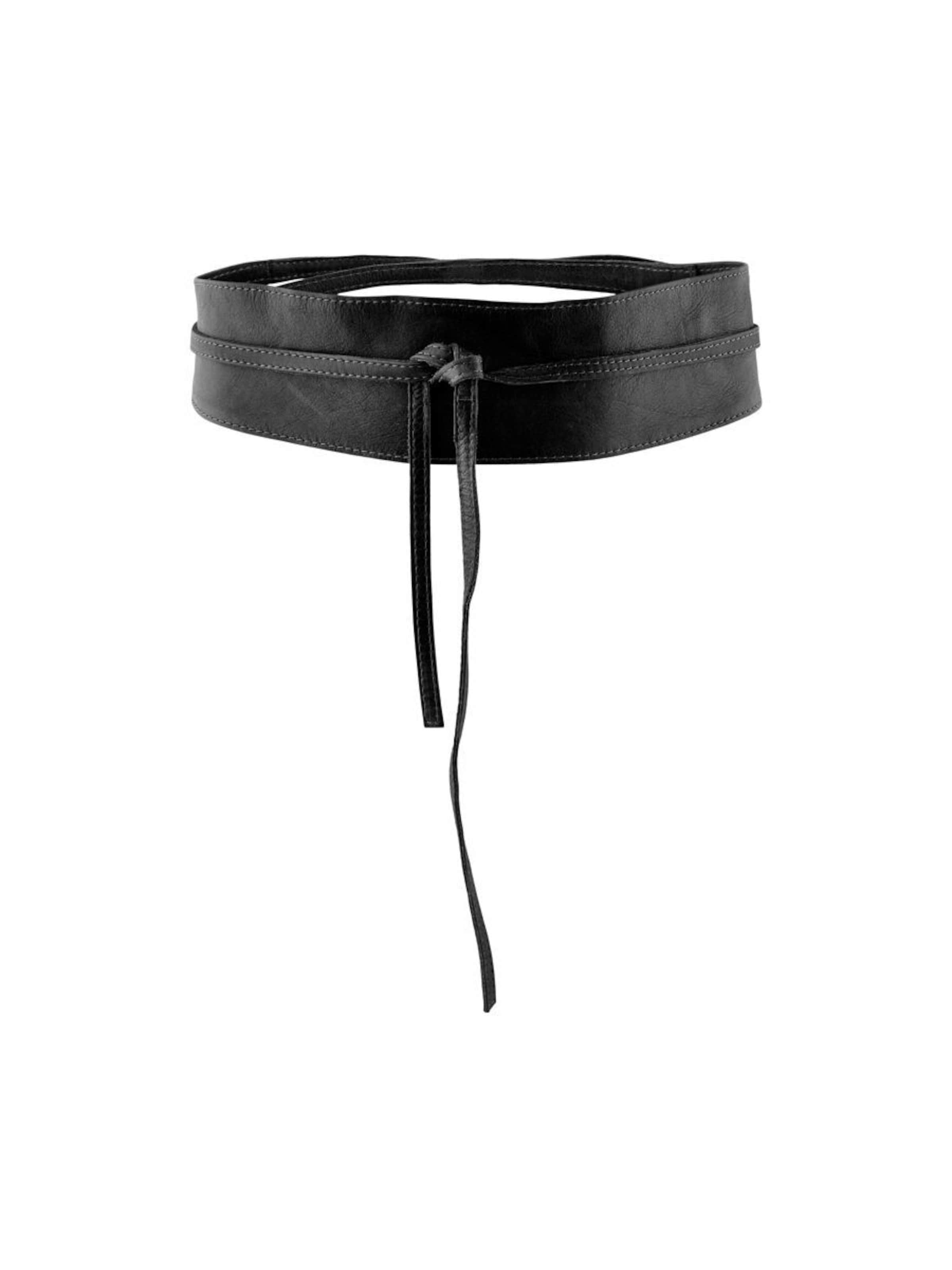 Ceinture 'Vibs' PIECES en noir