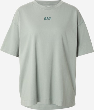 GAP Футболка оверсайз в Зеленый: спереди