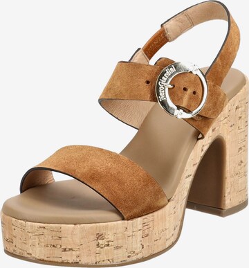 Nero Giardini Sandals in Brown: front