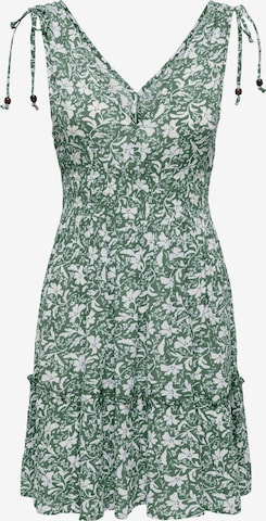 ONLY Лятна рокля 'ONLFERNANDA' в зелено: отпред