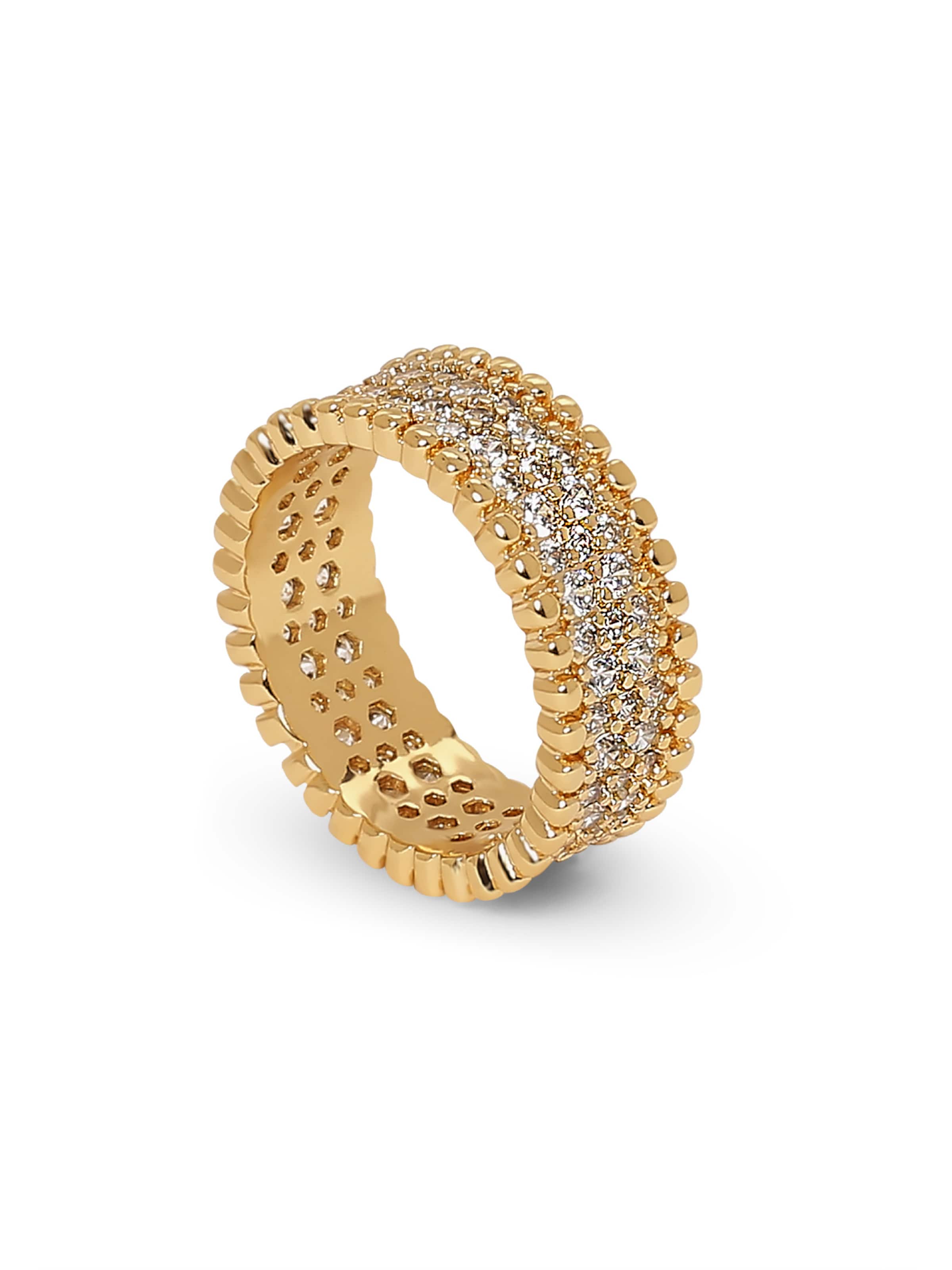 MISH Ring 'Lucia' in Gold: Vorderseite