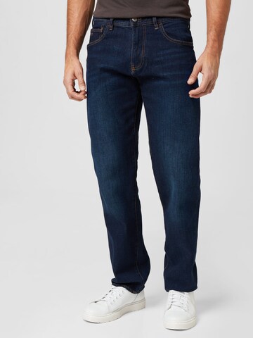 Regular Jean ARMANI EXCHANGE en bleu : devant