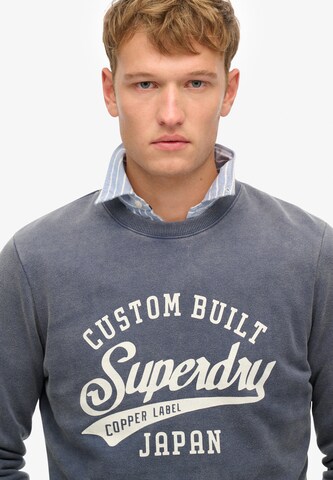 Superdry Sweatshirt in Blauw