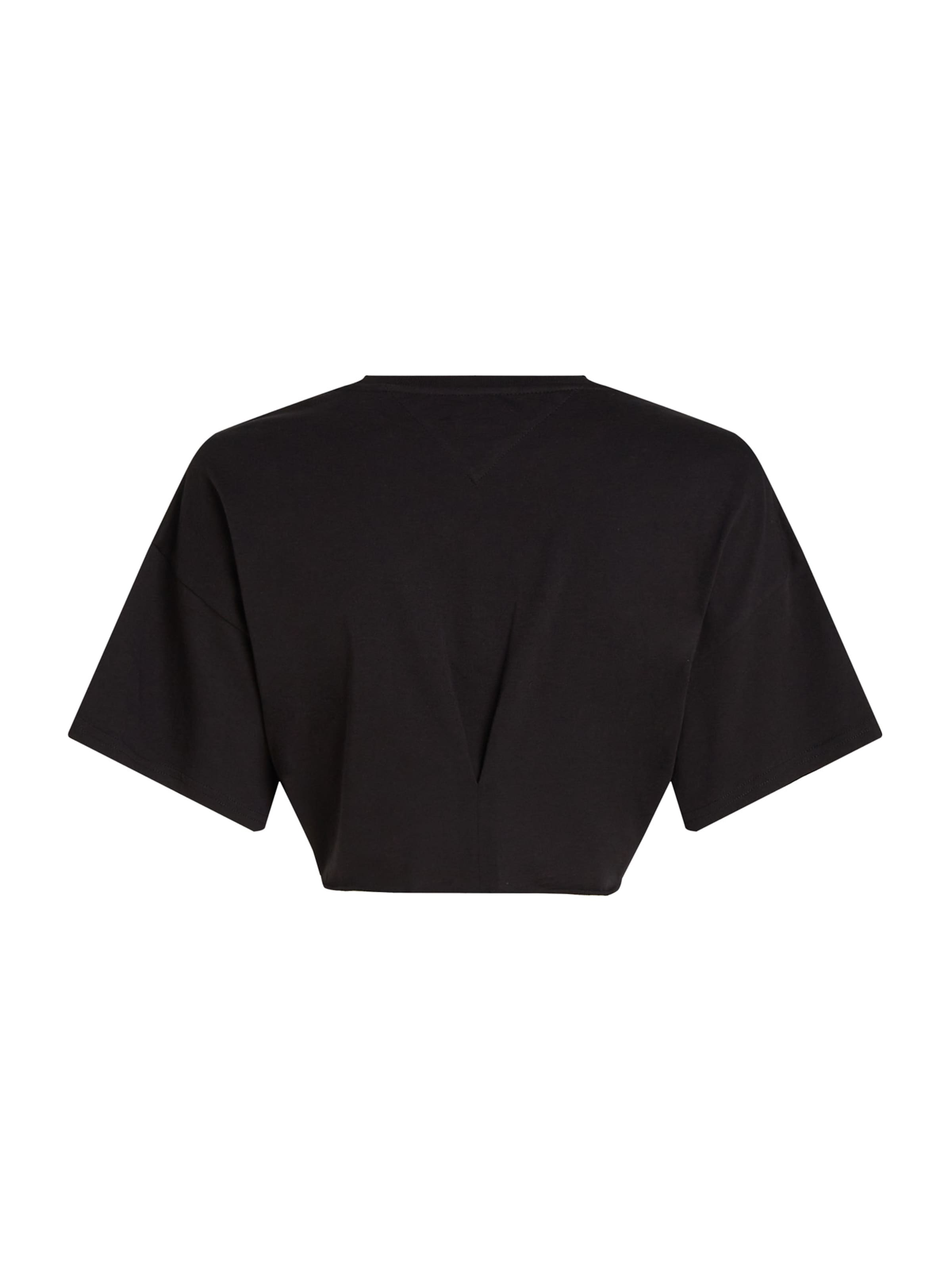 Tommy Jeans Póló - fekete: hátul