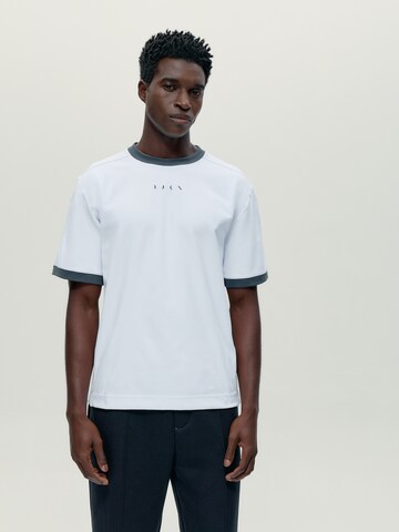 T-Shirt ' Layer ' Born en blanc : devant