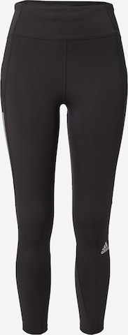ADIDAS SPORTSWEAR Workout Pants 'Own The Run' in Black: front