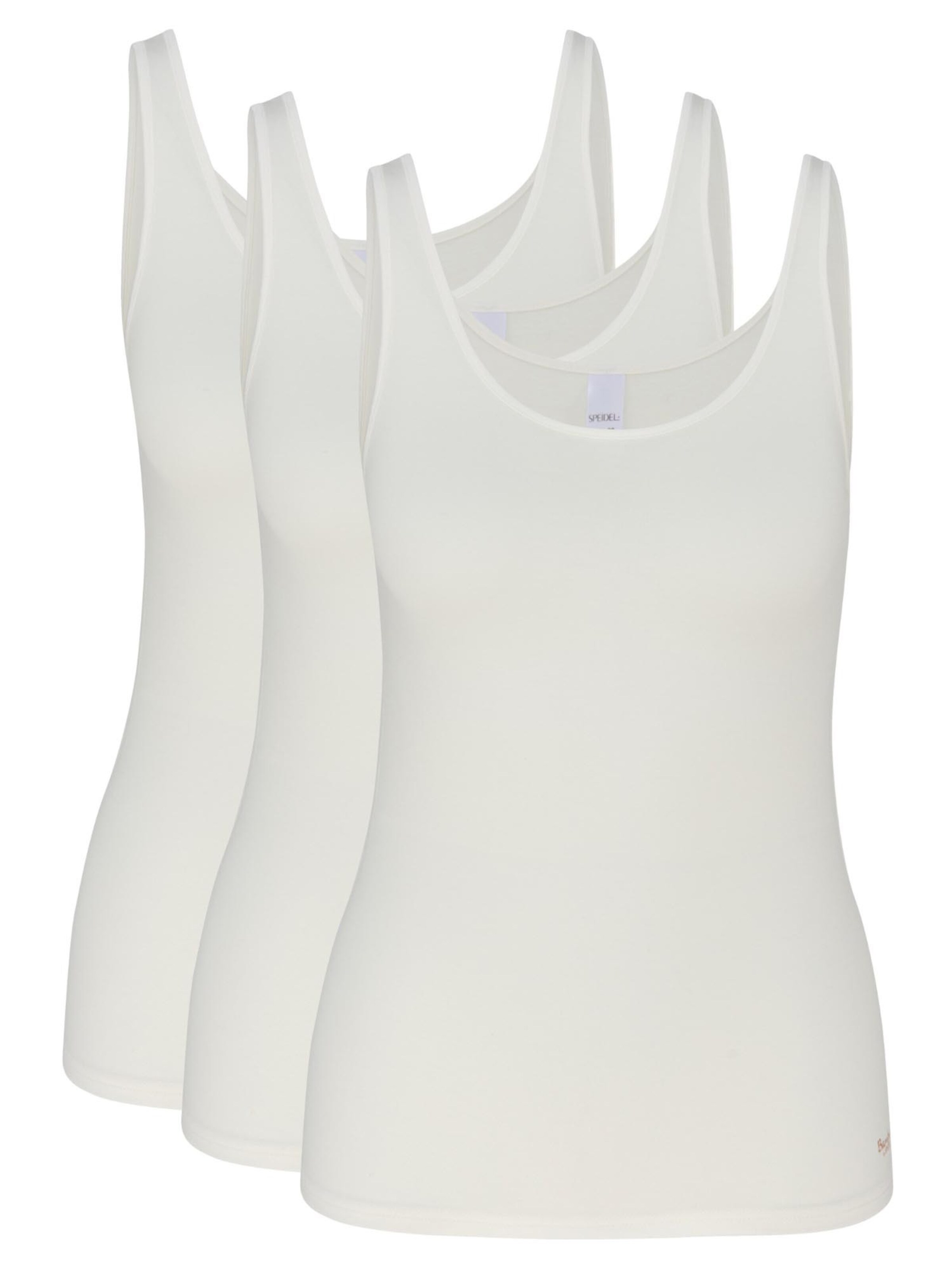 SPEIDEL Undershirt 'Bambus' in White: front