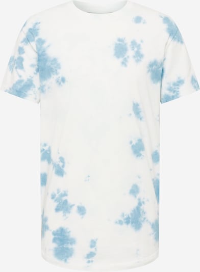 TOM TAILOR DENIM T-Shirt in pastellblau / hellblau / weiß, Produktansicht