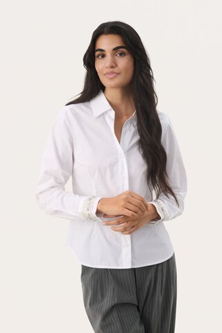 Part Two Bluse 'Marin' in Weiß: Vorderseite