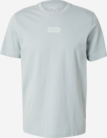 QS Shirt in Groen: voorkant