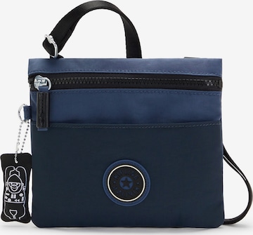 KIPLING - Mala de ombro 'GIB MET' em azul: frente