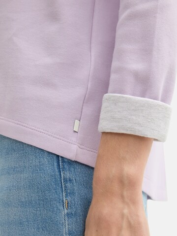 TOM TAILOR DENIM Shirt in Purple
