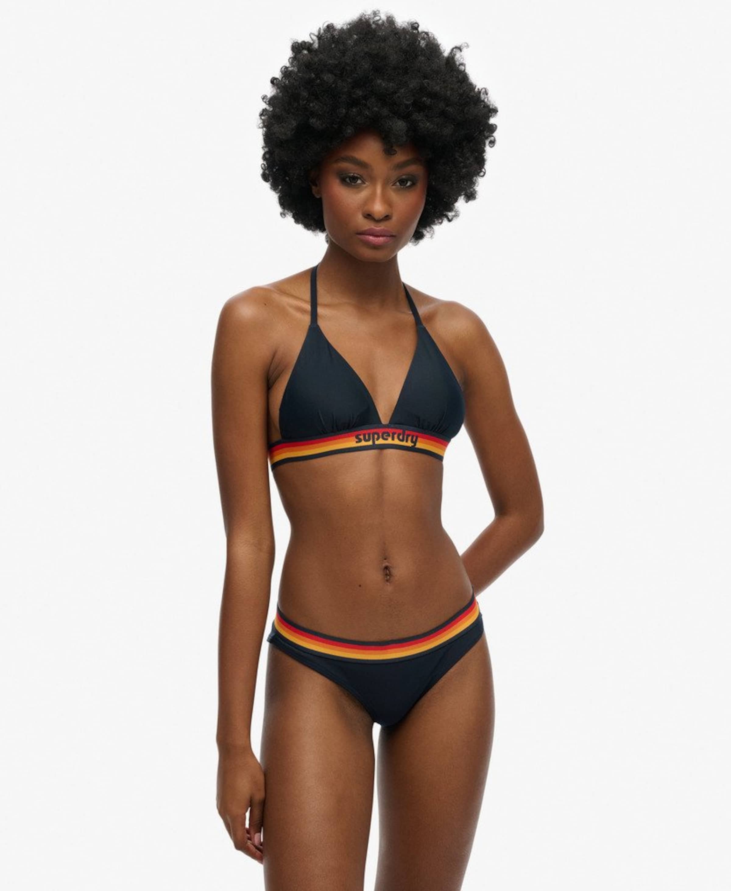 Triangle Hauts de bikini Superdry & Co en bleu : devant