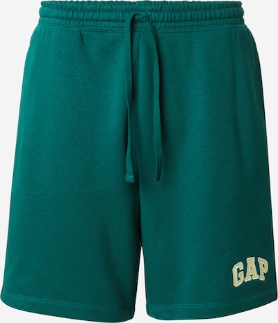 GAP Hlače 'HERITAGE' u svijetlozelena / tamno zelena / bijela, Pregled proizvoda