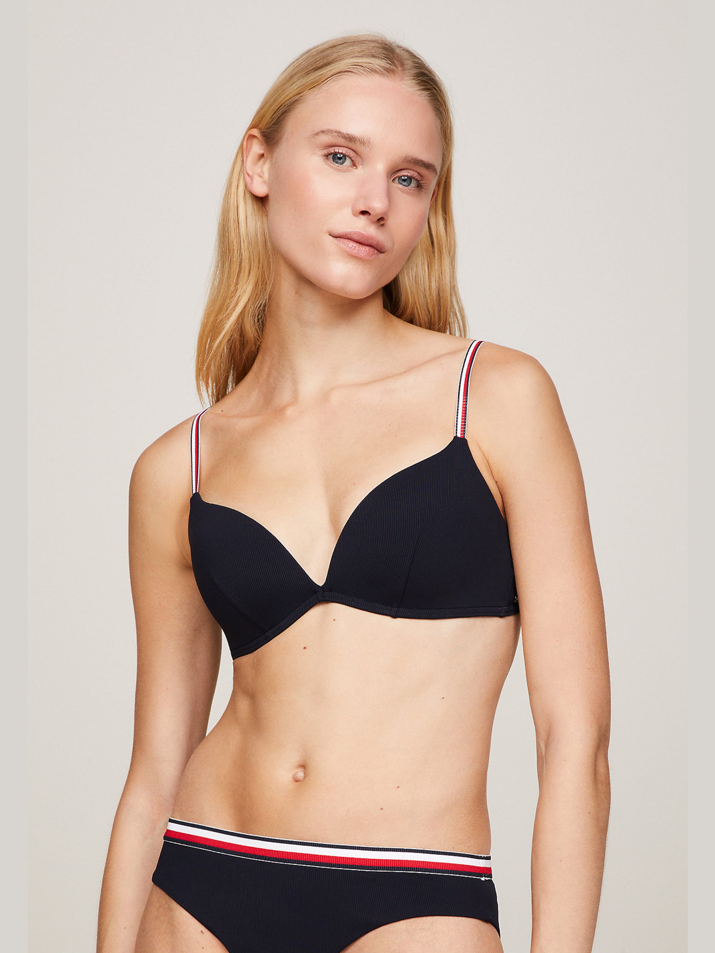 Push up Hauts de bikini TOMMY HILFIGER en Bleu Nuit ABOUT YOU