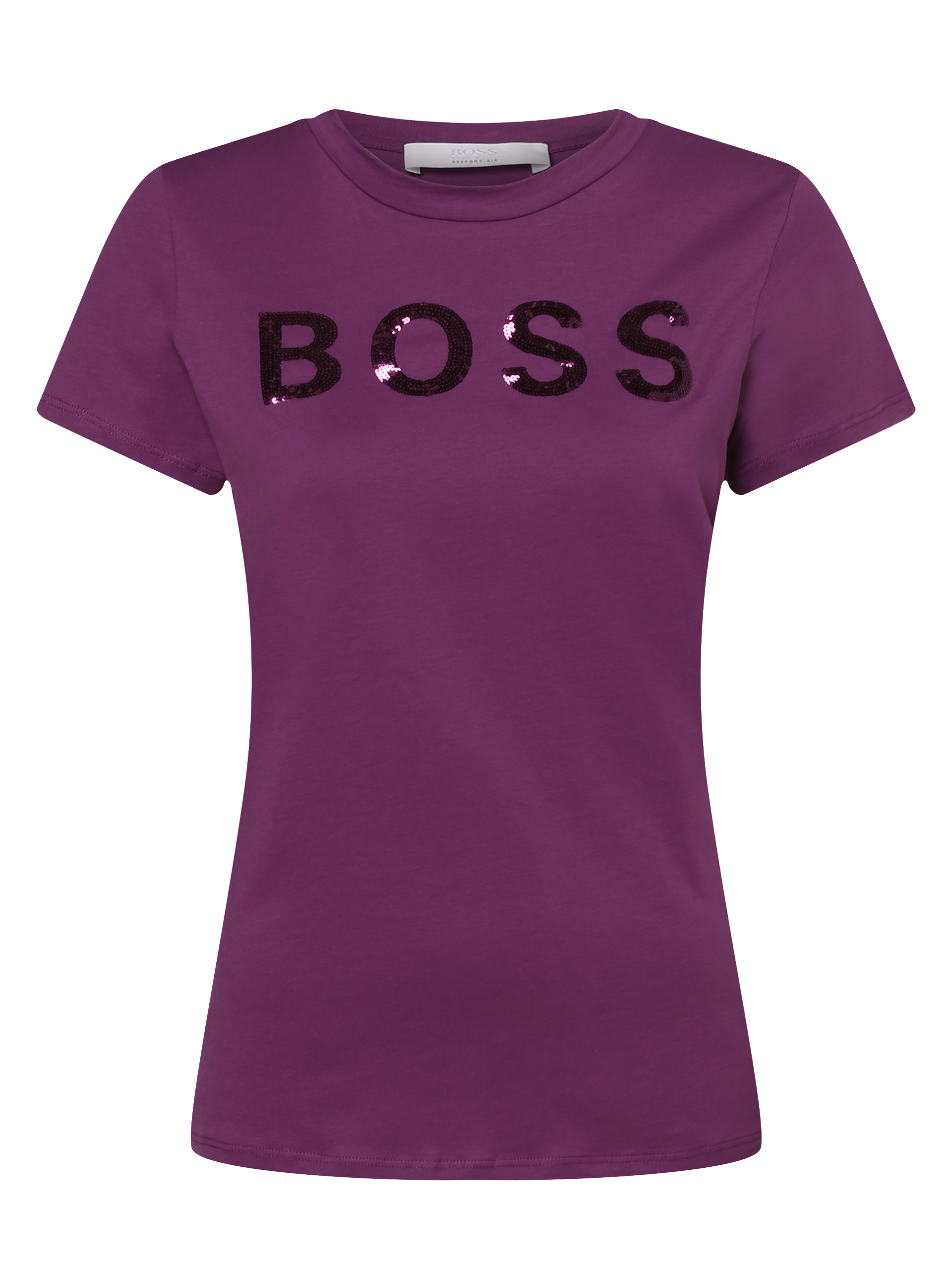 BOSS Casual T-Shirt in Beere 