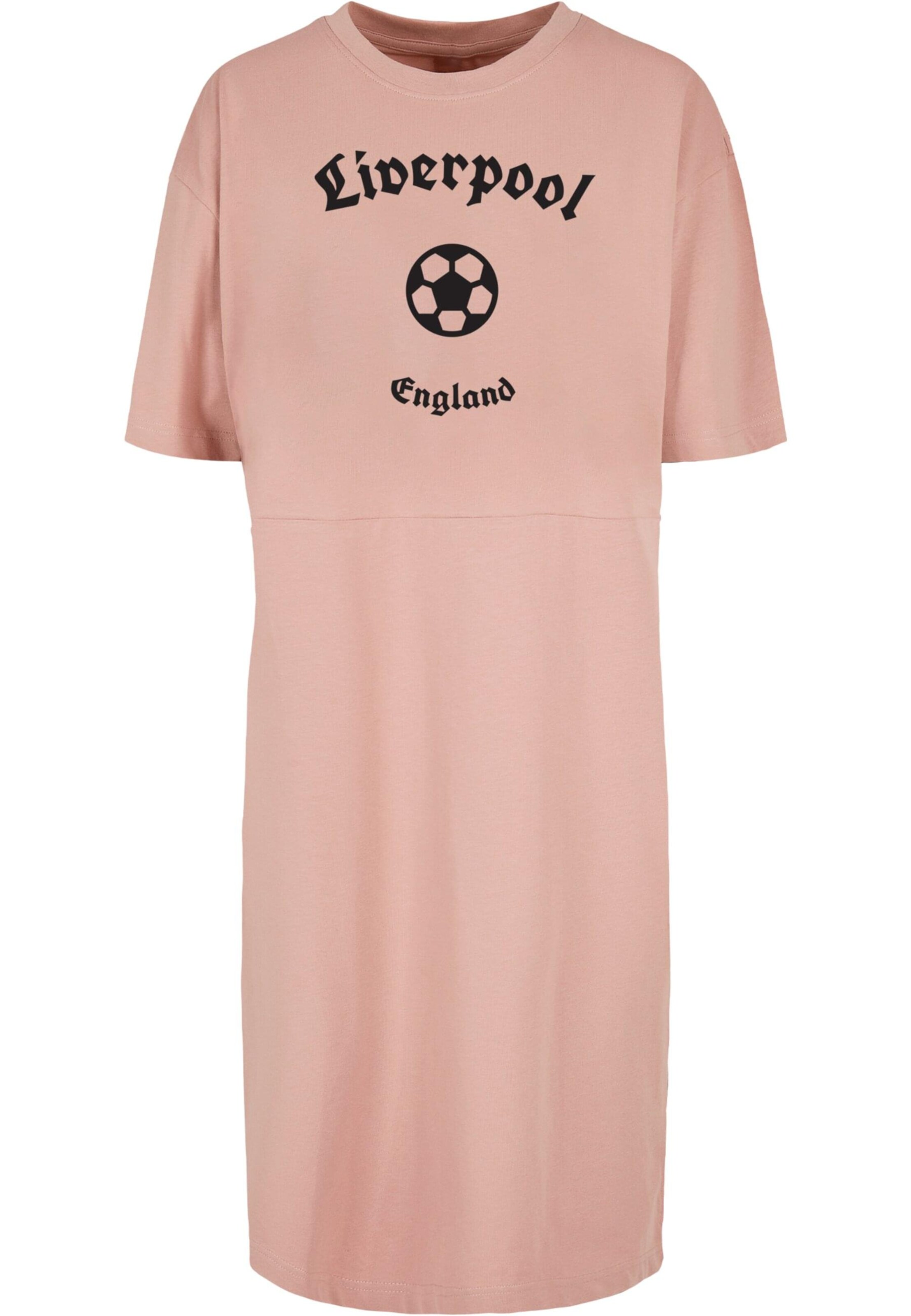 Merchcode Kleid 'Liverpool' in Pink: Vorderseite