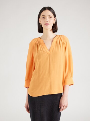 COMMA Blouse in Oranje: voorkant