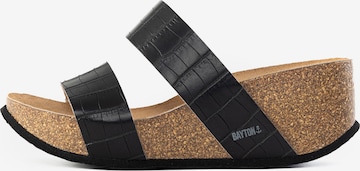 BaytonNatikače s potpeticom 'Philomene' - crna boja: prednji dio