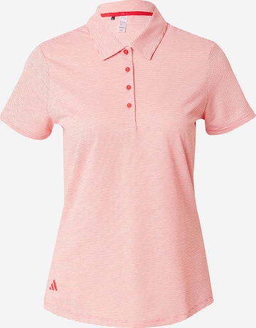 ADIDAS GOLF Функциональная футболка в Красный: спереди