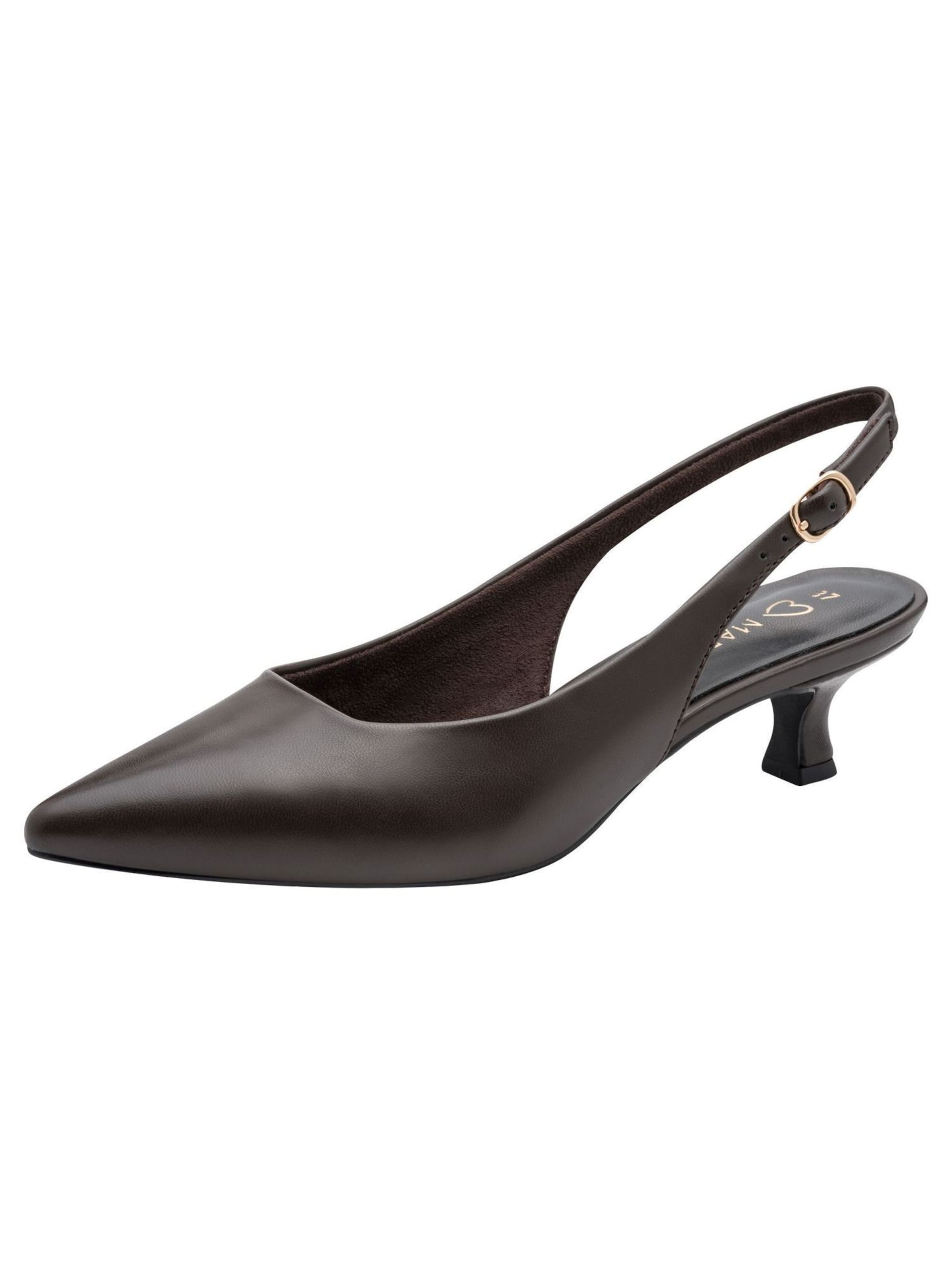 MARCO TOZZI Slingback pumps in Brown: front