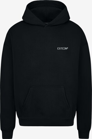ESTEEM Sweatshirt in Zwart: voorkant