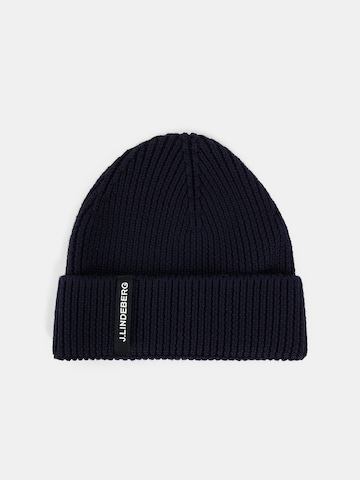 J.Lindeberg Beanie 'Juan' in Black: front