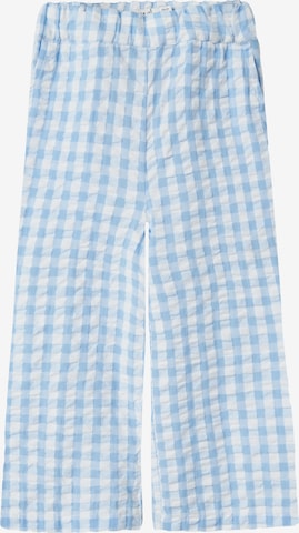 balta NAME IT Plačios klešnės Kelnės 'NMFFISINA': priekis