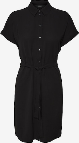 Vero Moda Curve Blusenkleid in Schwarz: predná strana