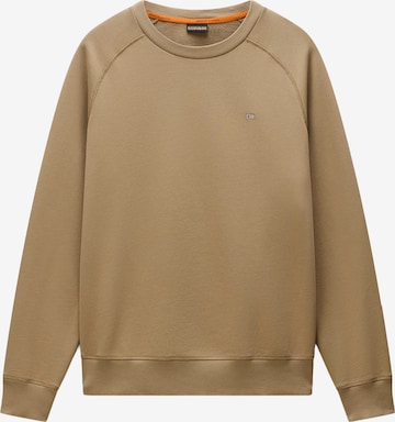 NAPAPIJRI - Sweatshirt 'NEDLES' em castanho: frente