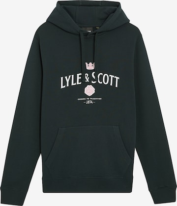 Sweat-shirt 'Cheers To Tradition' Lyle & Scott en bleu : devant