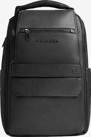 Piquadro Backpack in Black: front