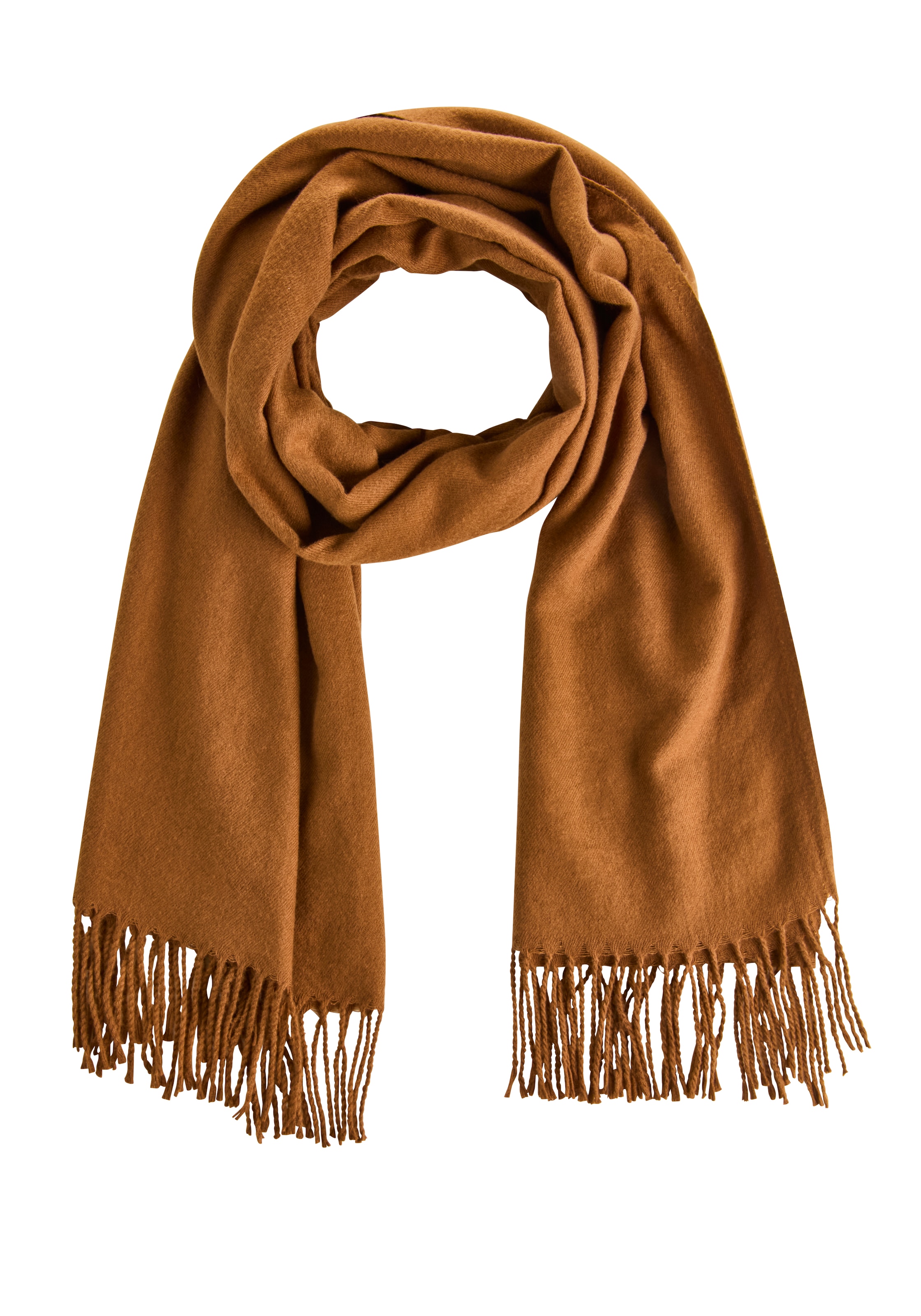 LAURA SCOTT Wrap in Brown: front