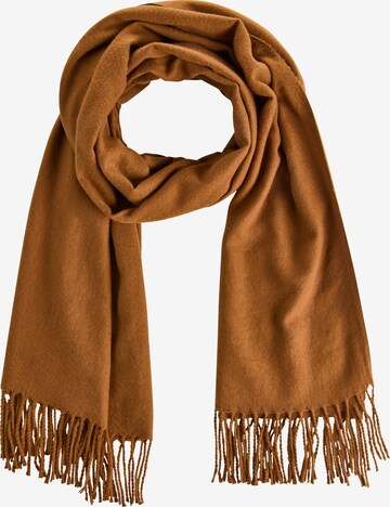 LAURA SCOTT Wrap in Brown: front