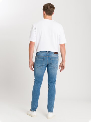 Cross Jeans Slimfit Jeans ' E 197 ' in Blau