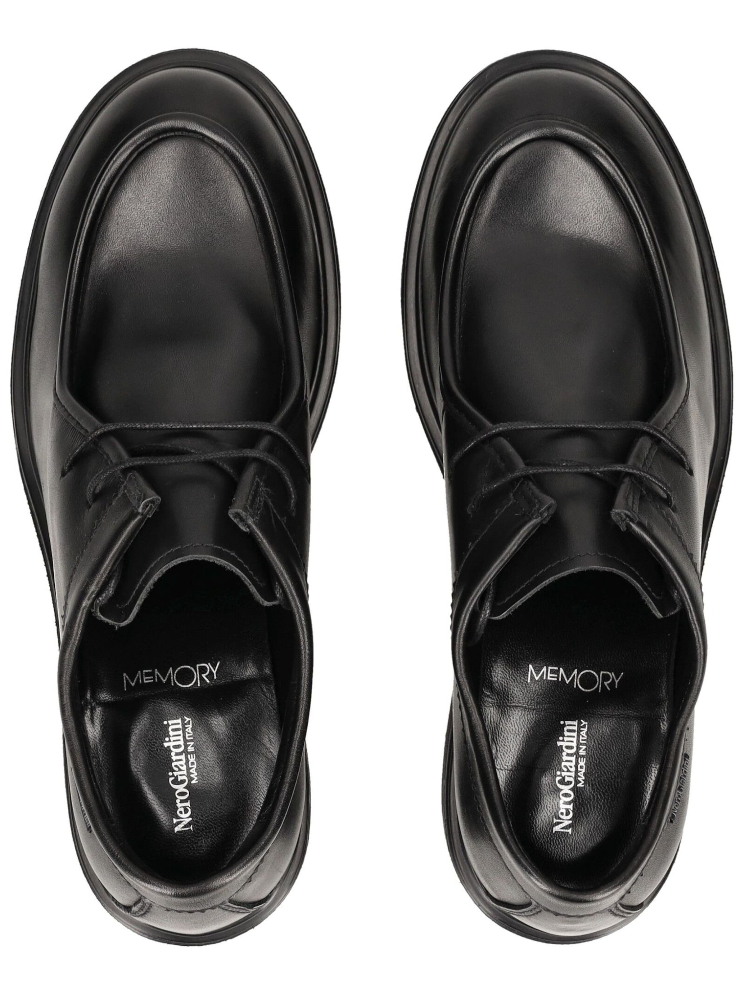 Nero Giardini Schnürschuh in Schwarz