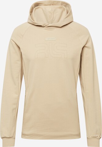 Sweat de sport 4F en beige : devant