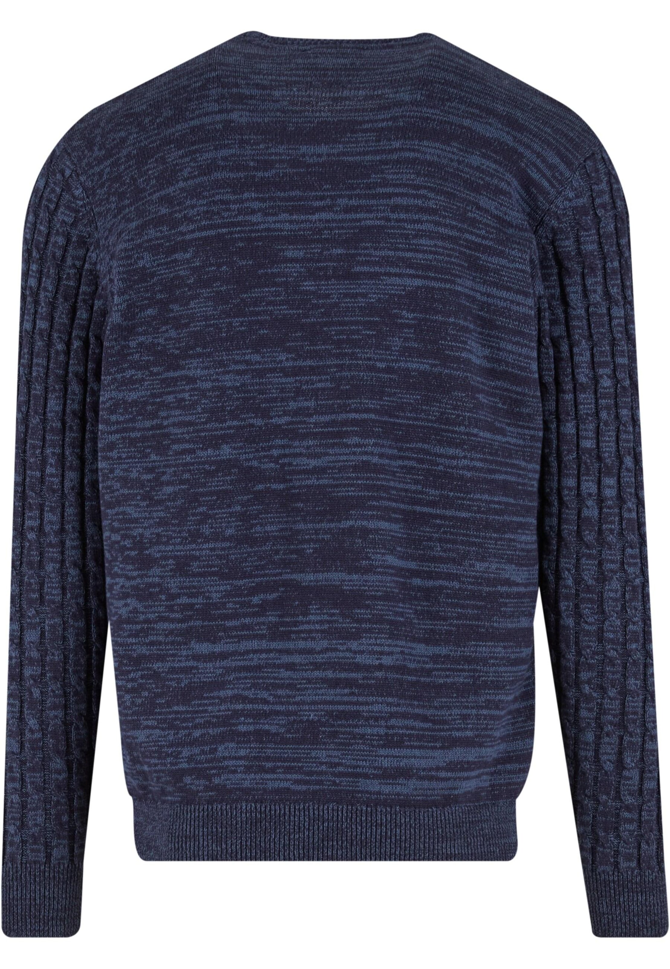 INDICODE JEANS Svetr 'Trevin' – modrá