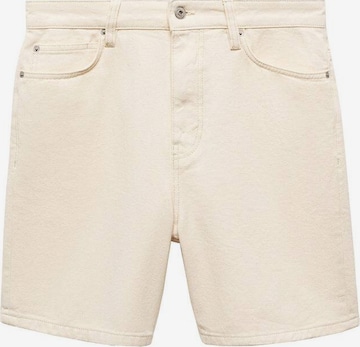 MANGO MAN Regular Jeans 'Tetuan' in Beige: front